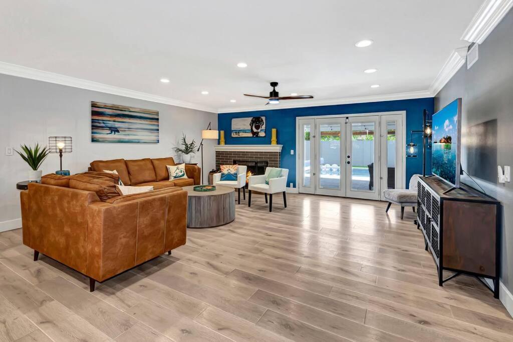 Huntington Beach, Ac, Pool, Hot Tub, Detached Office, Close To Beach, Outside Entertaining Area Εξωτερικό φωτογραφία
