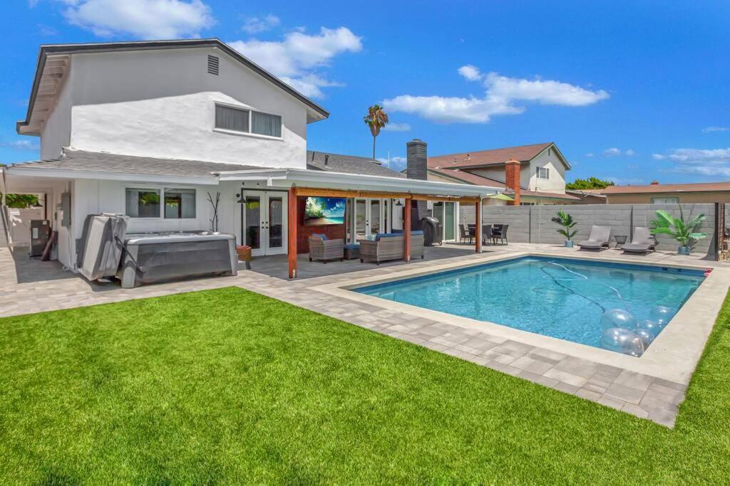 Huntington Beach, Ac, Pool, Hot Tub, Detached Office, Close To Beach, Outside Entertaining Area Εξωτερικό φωτογραφία