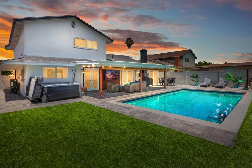 Huntington Beach, Ac, Pool, Hot Tub, Detached Office, Close To Beach, Outside Entertaining Area Εξωτερικό φωτογραφία